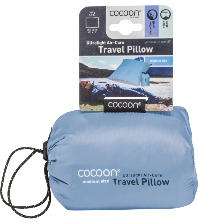 Cocoon Cocoon Air Core Pillow UL L light blue CACP4UL1N light blue Cocoon slapen CACP4UL1N antraciet bij Leerentveldvrijetijd.nl