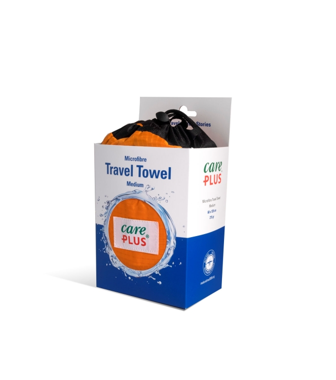 Care Plus Care Plus Travel Towel 60x120cm copper 34611 Copper Care Plus outdoor accessoires 34611 antraciet bij Leerentveldvrijetijd.nl