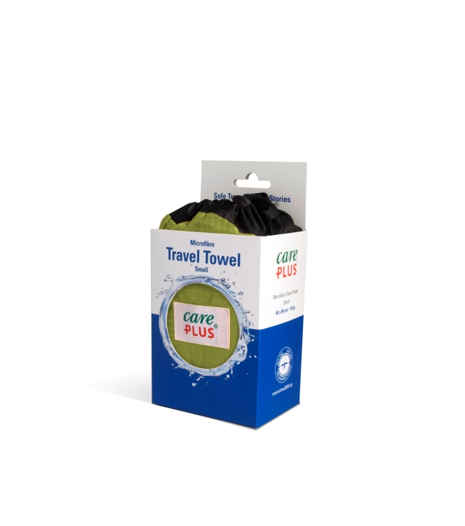 Care Plus Care Plus CP® Travel Towel - Microfibre 40x80cm pesto 34630 Pesto Care Plus outdoor accessoires 34630 blauw bij Leerentveldvrijetijd.nl