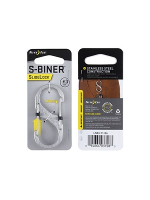 Nite Ize Nite Ize S-Biner #3 Slidelock Stainless