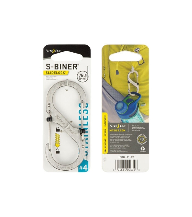 Nite Ize outdoor accessoires NI LSB4-11-R3 licht grijs bij Leerentveldvrijetijd.nl